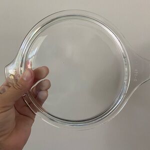 Pyrex Clear Glass Lid